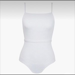 LONELY LABEL RARE LARA TIE-WAIST SWIMSUIT